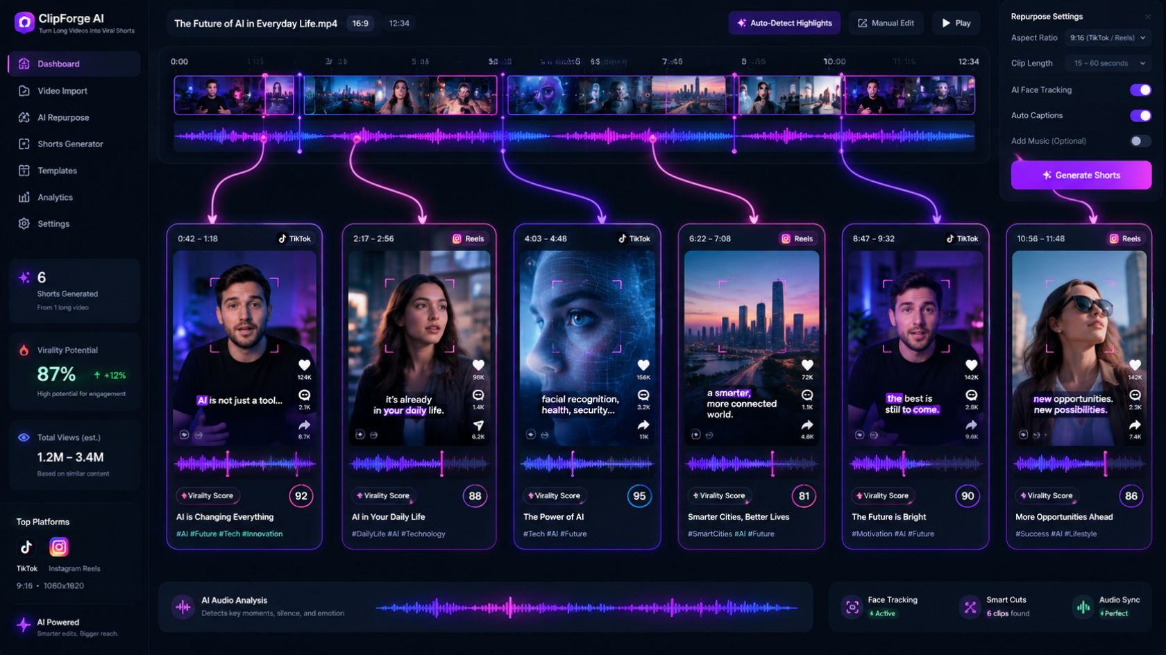 Thumbnail for Opus Clip review — turning long videos into viral shorts automatically